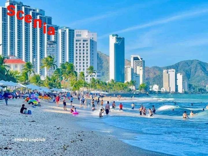 Beachfront Scenia Bay Apartment Nha Trang Esterno foto